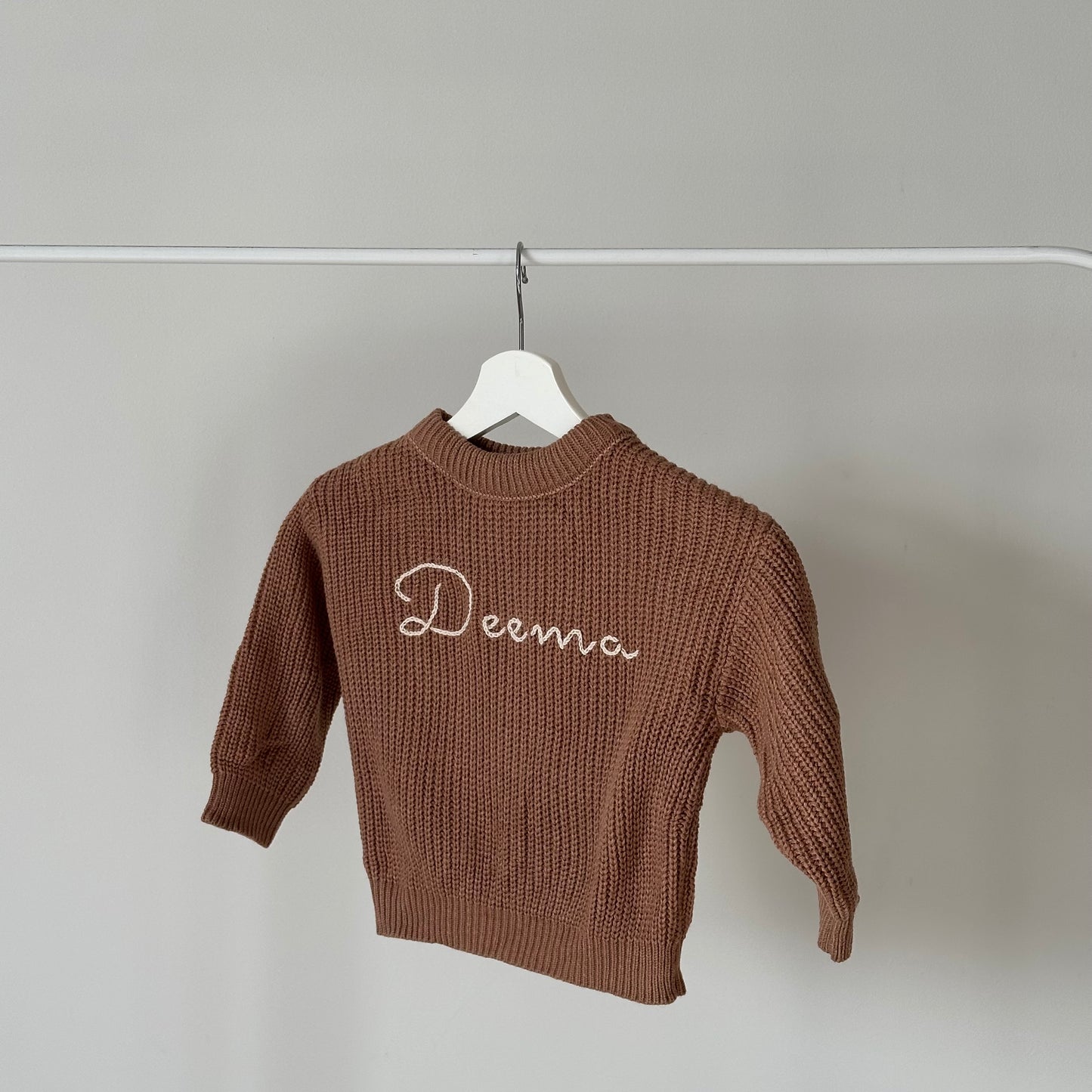 ‘Brown’ Chunky Knit Sweater