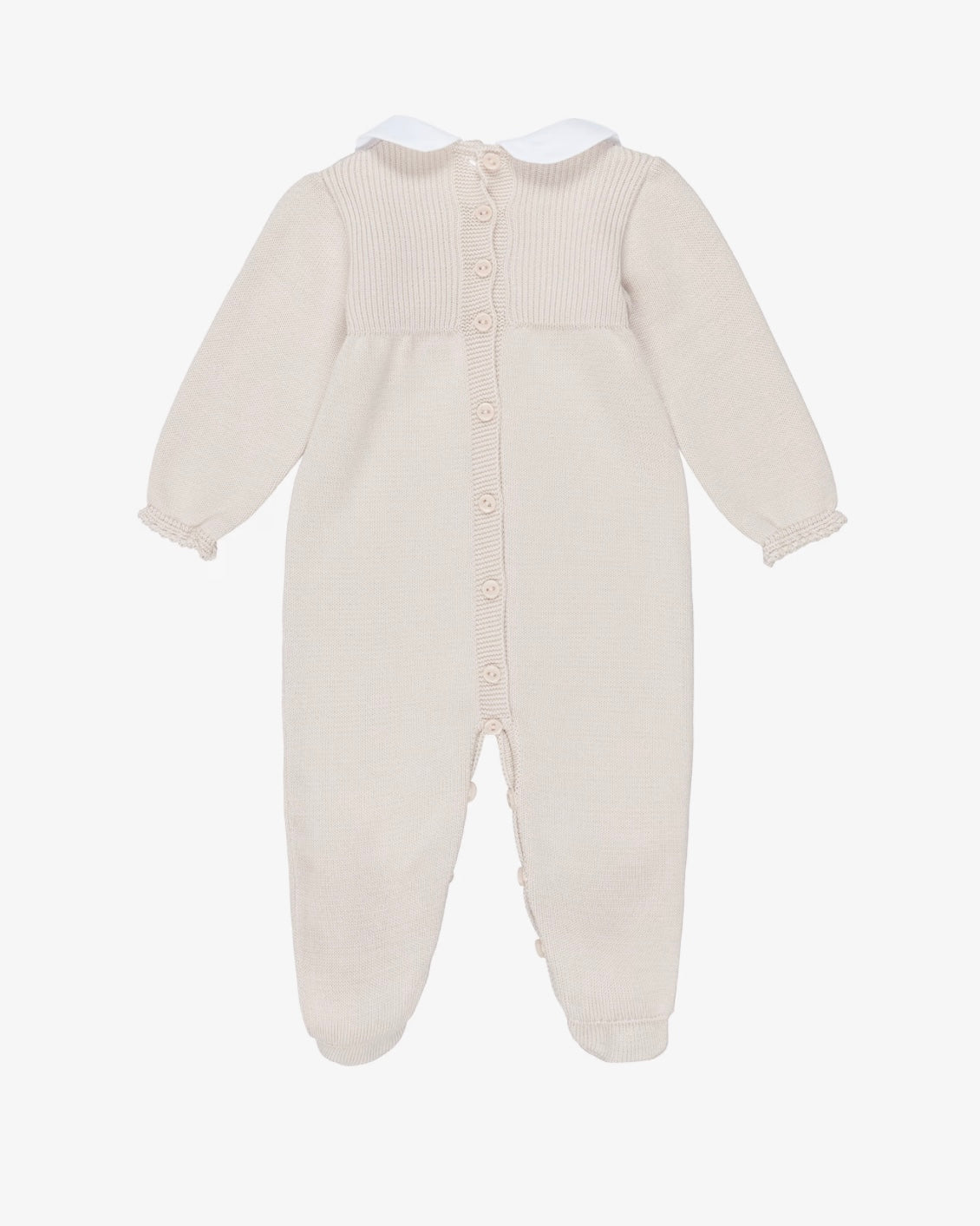 Beige babygrow