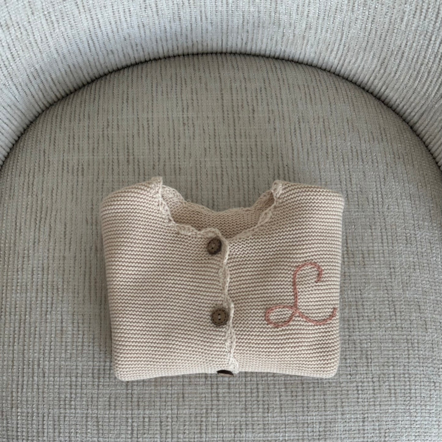 Personalized Knitted Cardigan
