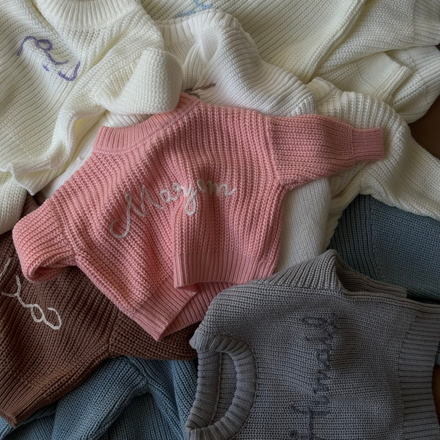 ‘Pink’ Chunky Knit Sweater