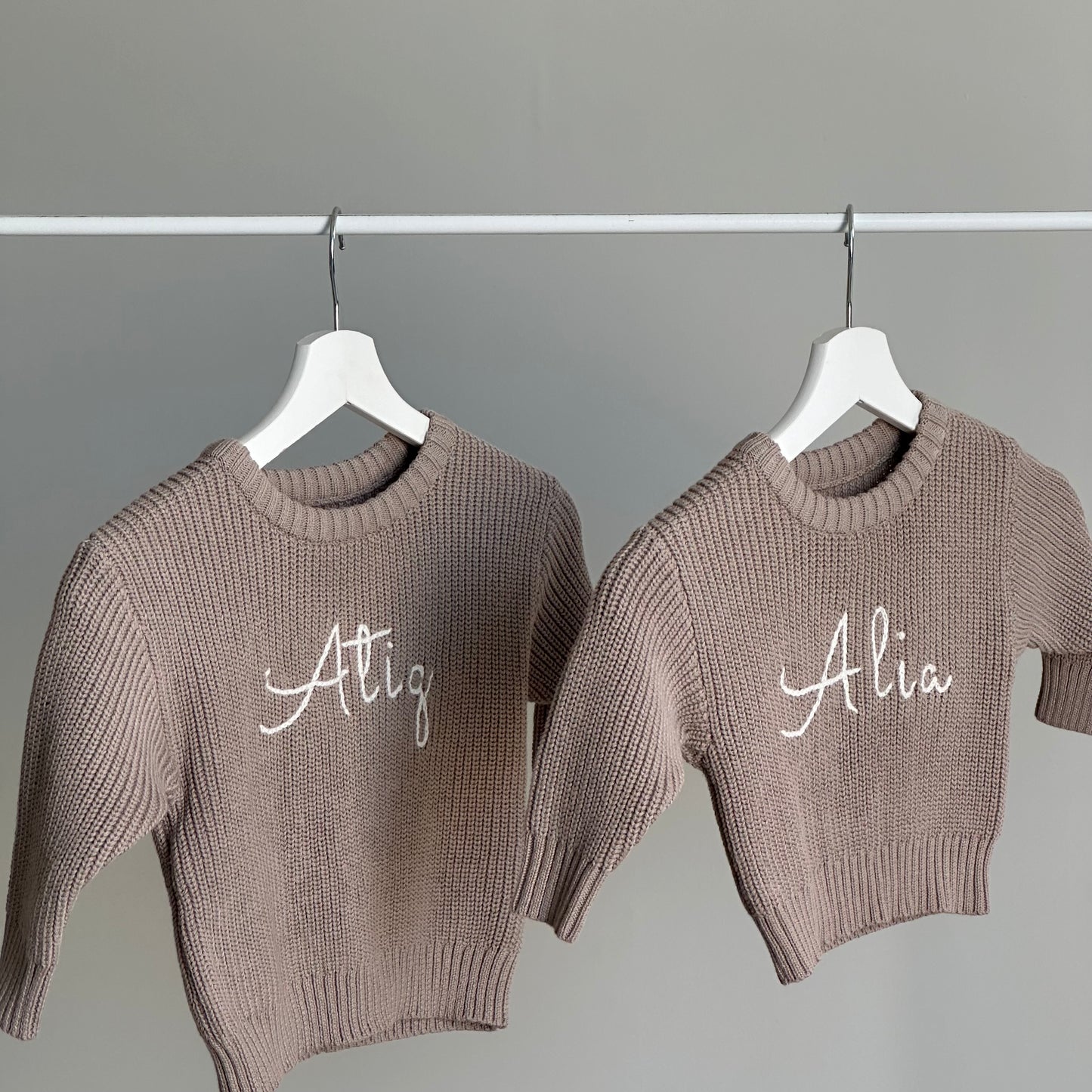 Beige Knitted Sweater