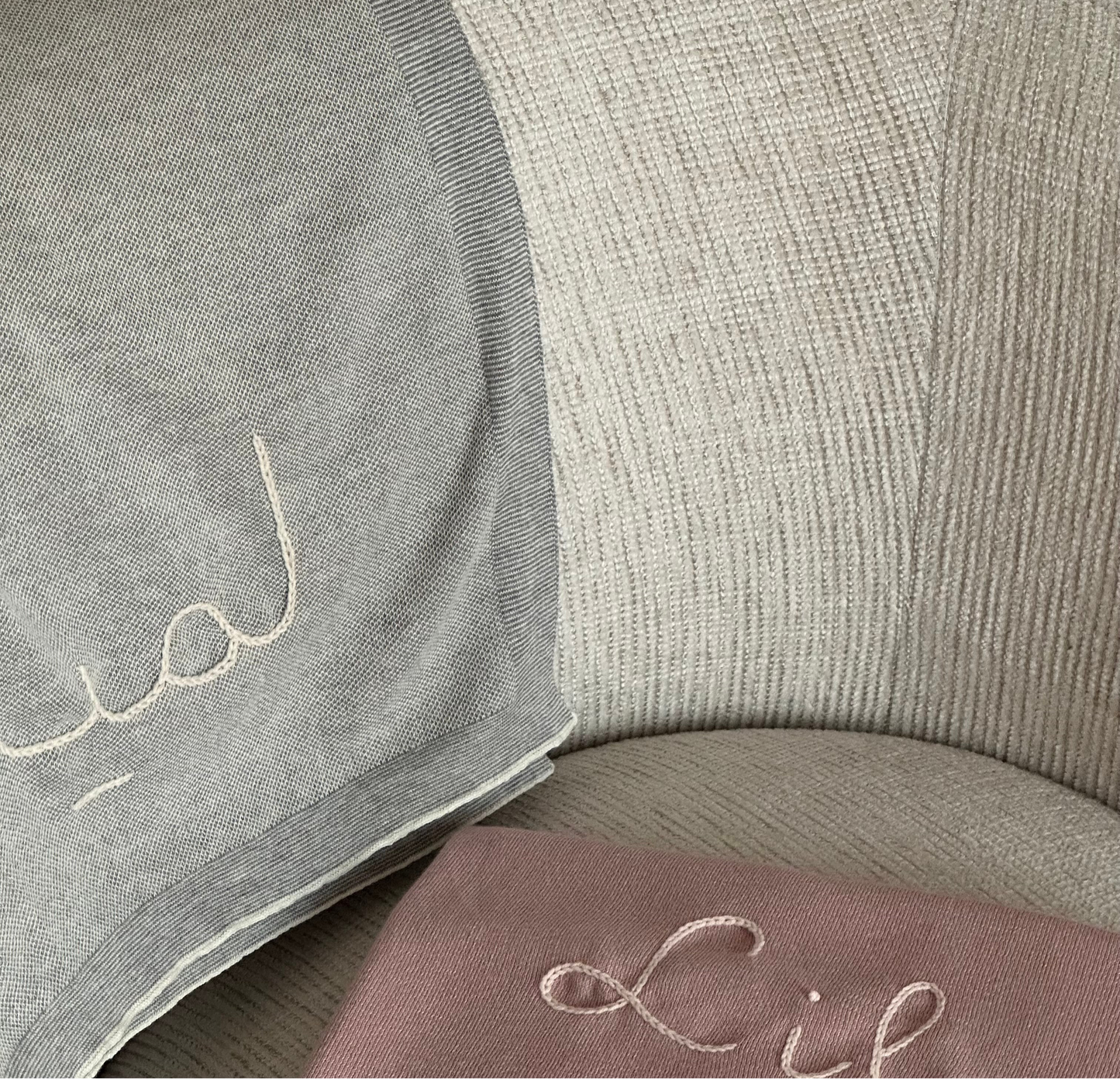 Personalized Knitted Blanket