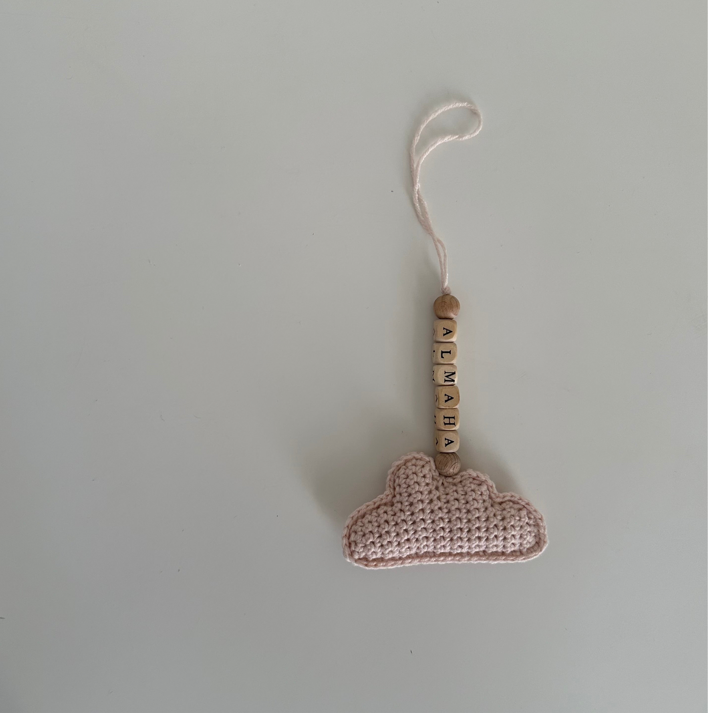Cloud Pacifier Clip