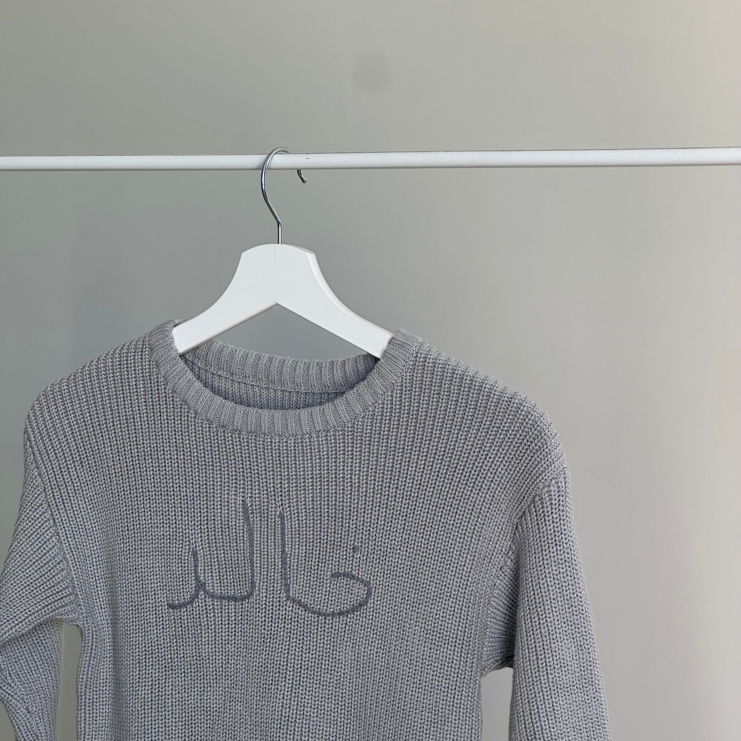 Grey Knitted Sweater