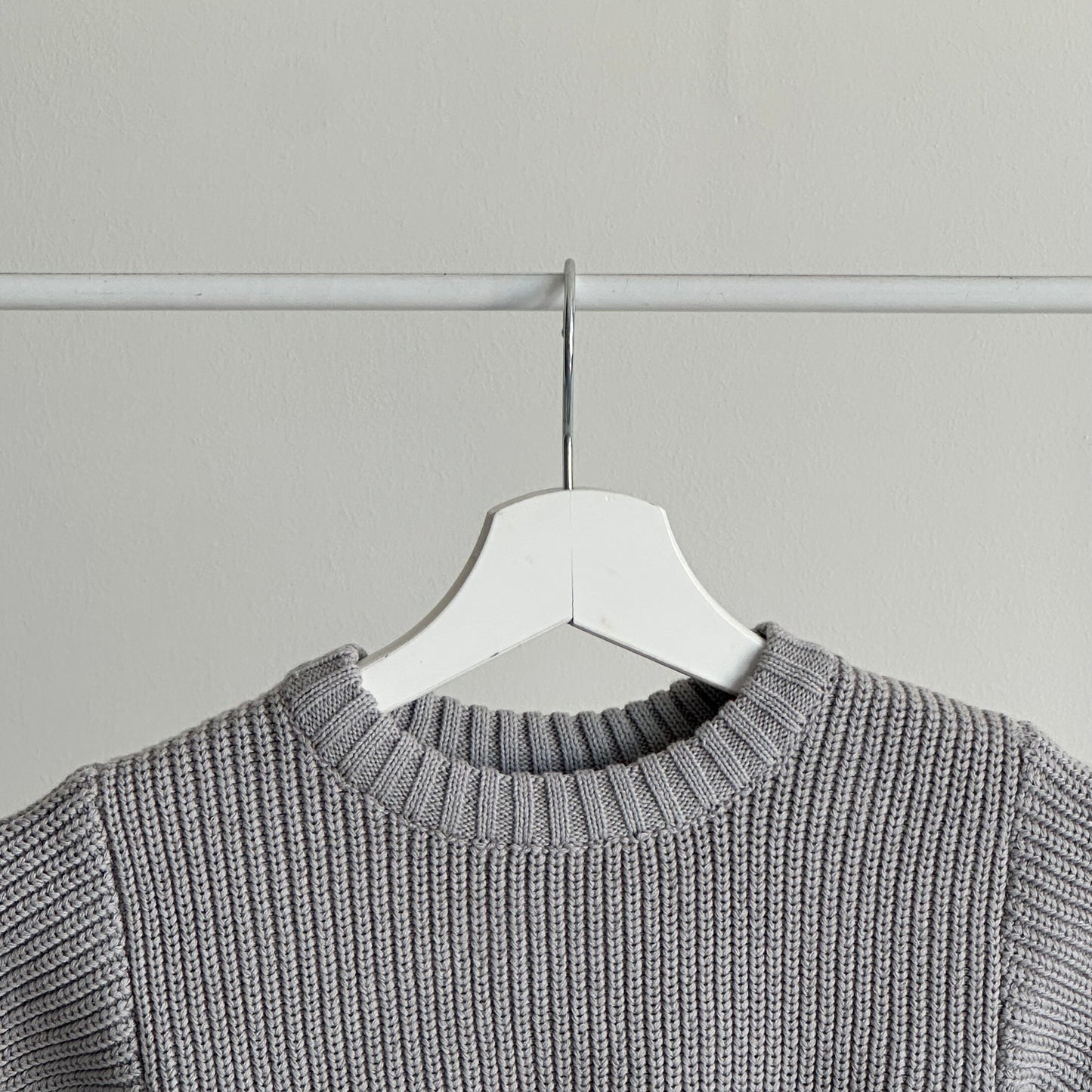 Grey Knitted Sweater
