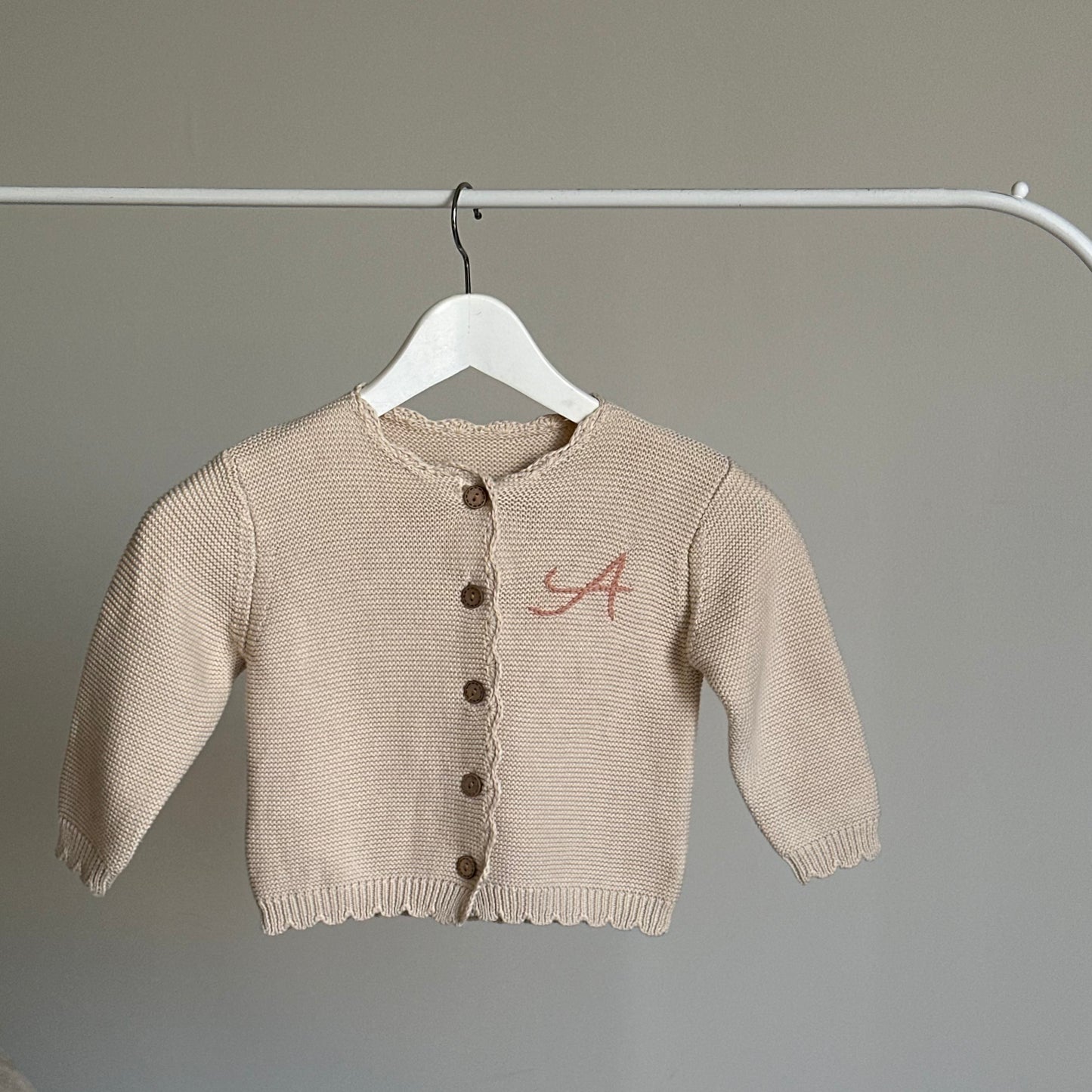 Personalized Knitted Cardigan