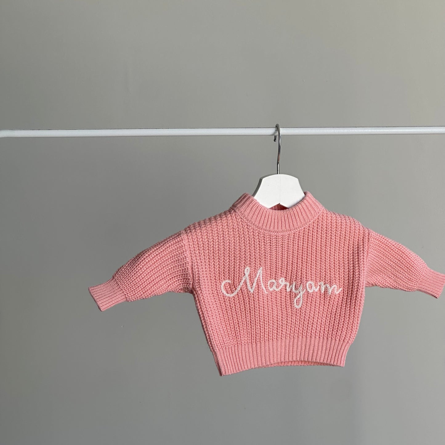‘Pink’ Chunky Knit Sweater