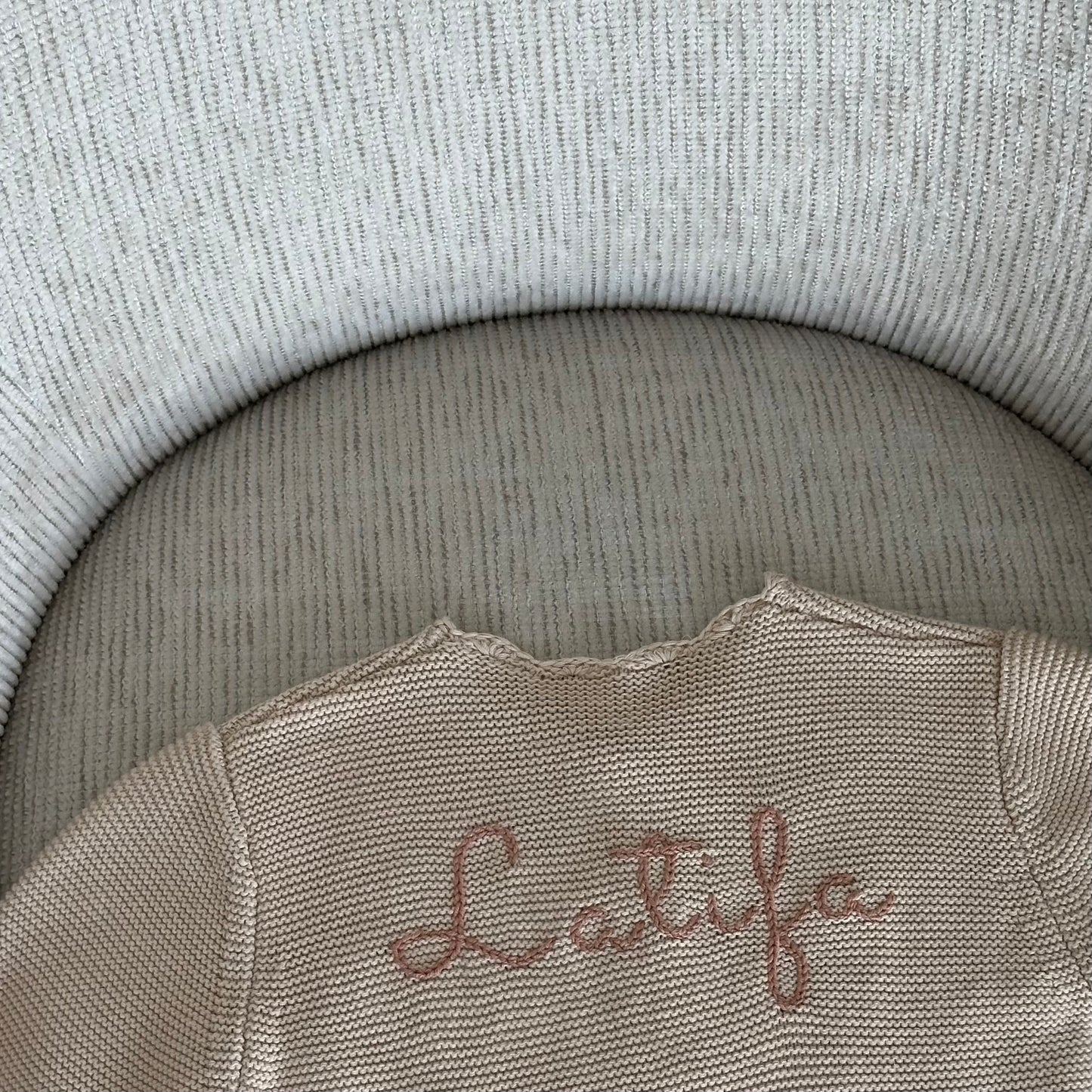 Personalized Knitted Cardigan