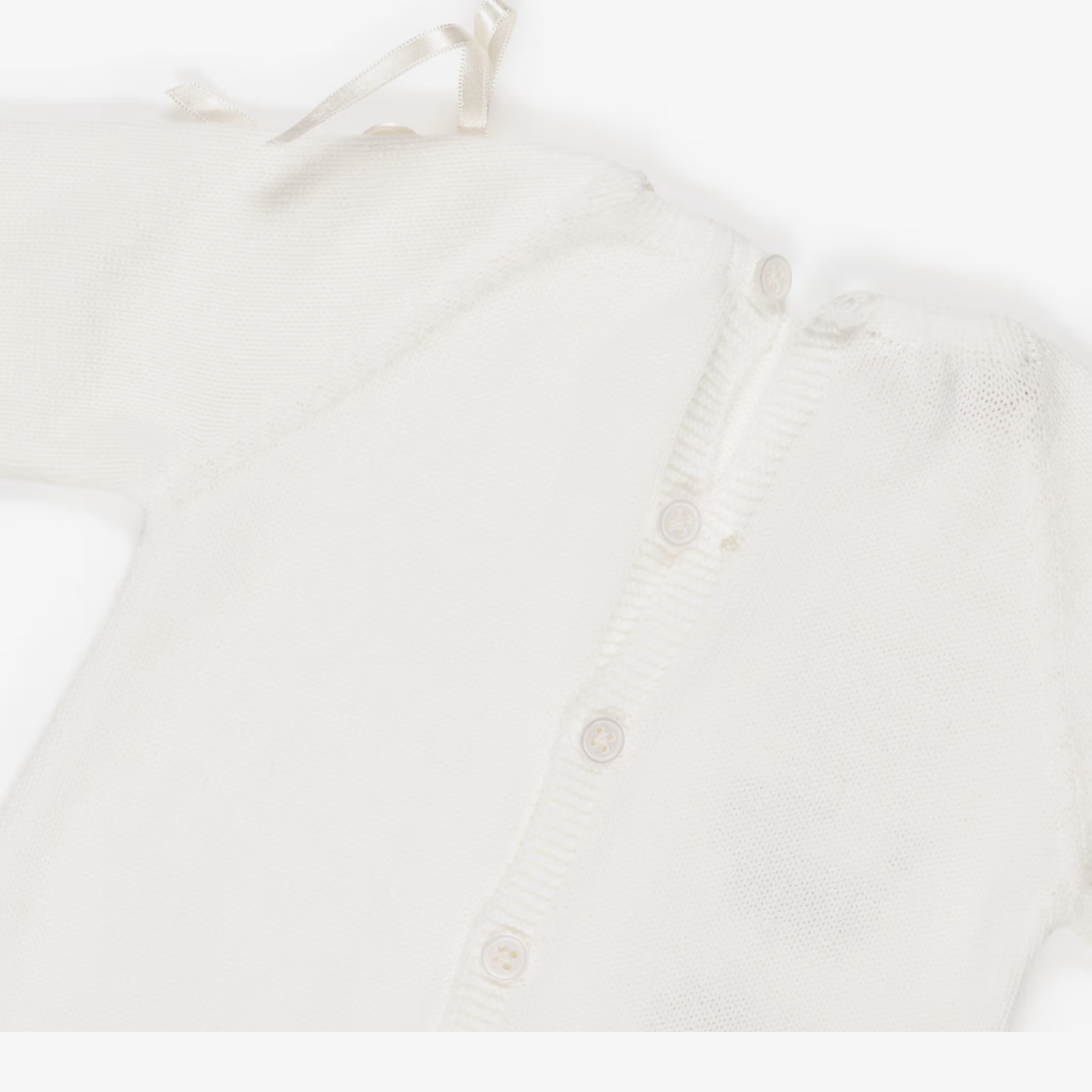 Ivory babygrow set
