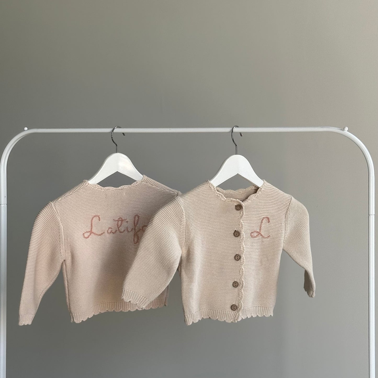 Personalized Knitted Cardigan