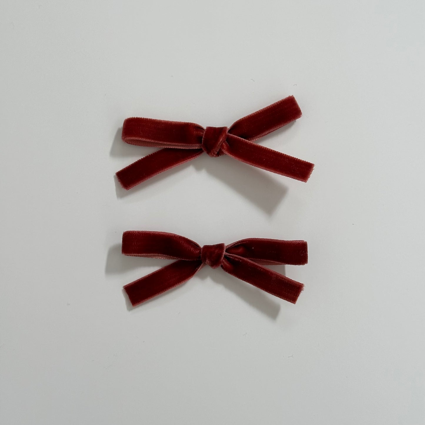 Velvet Ribbon Bow Set