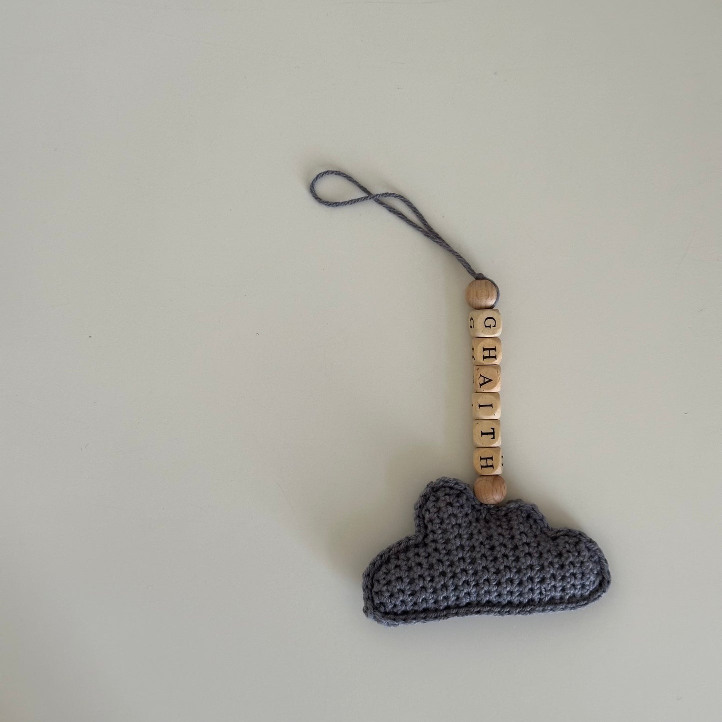 Cloud Pacifier Clip