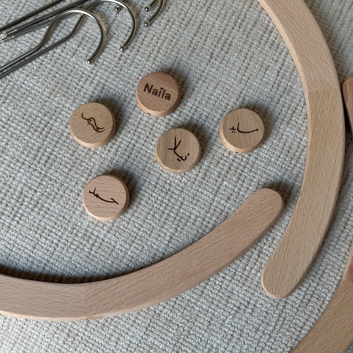 Personalized Wooden hanger