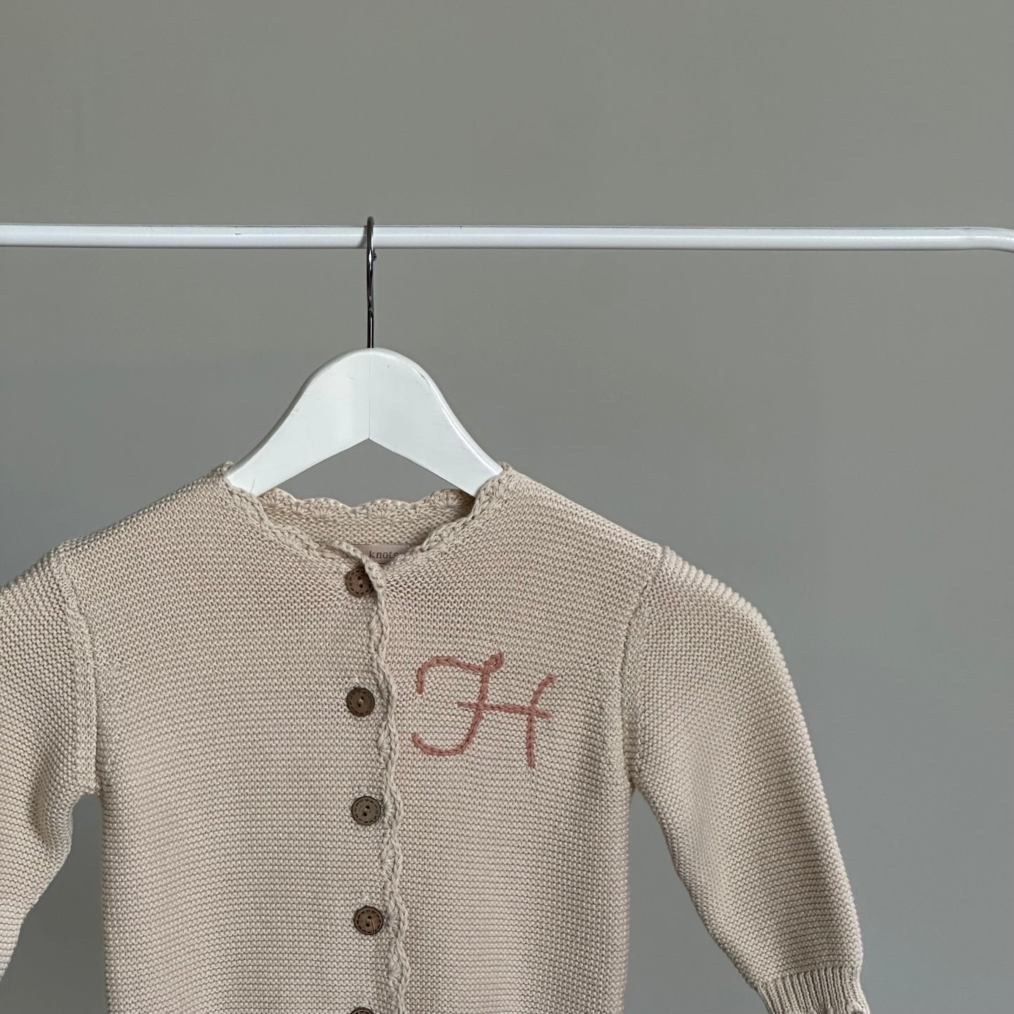 Personalized Knitted Cardigan