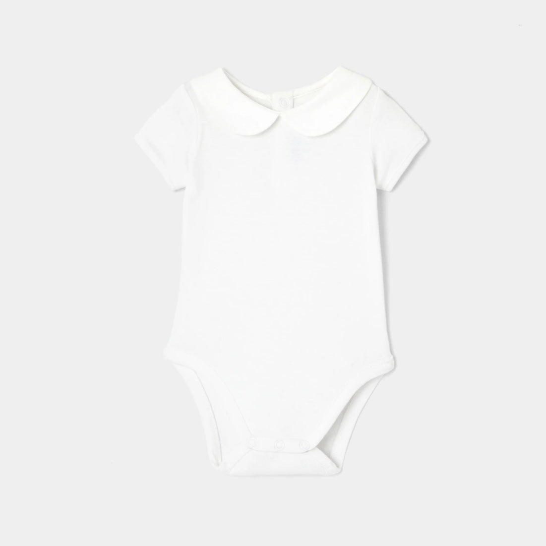Bodysuit plain collar