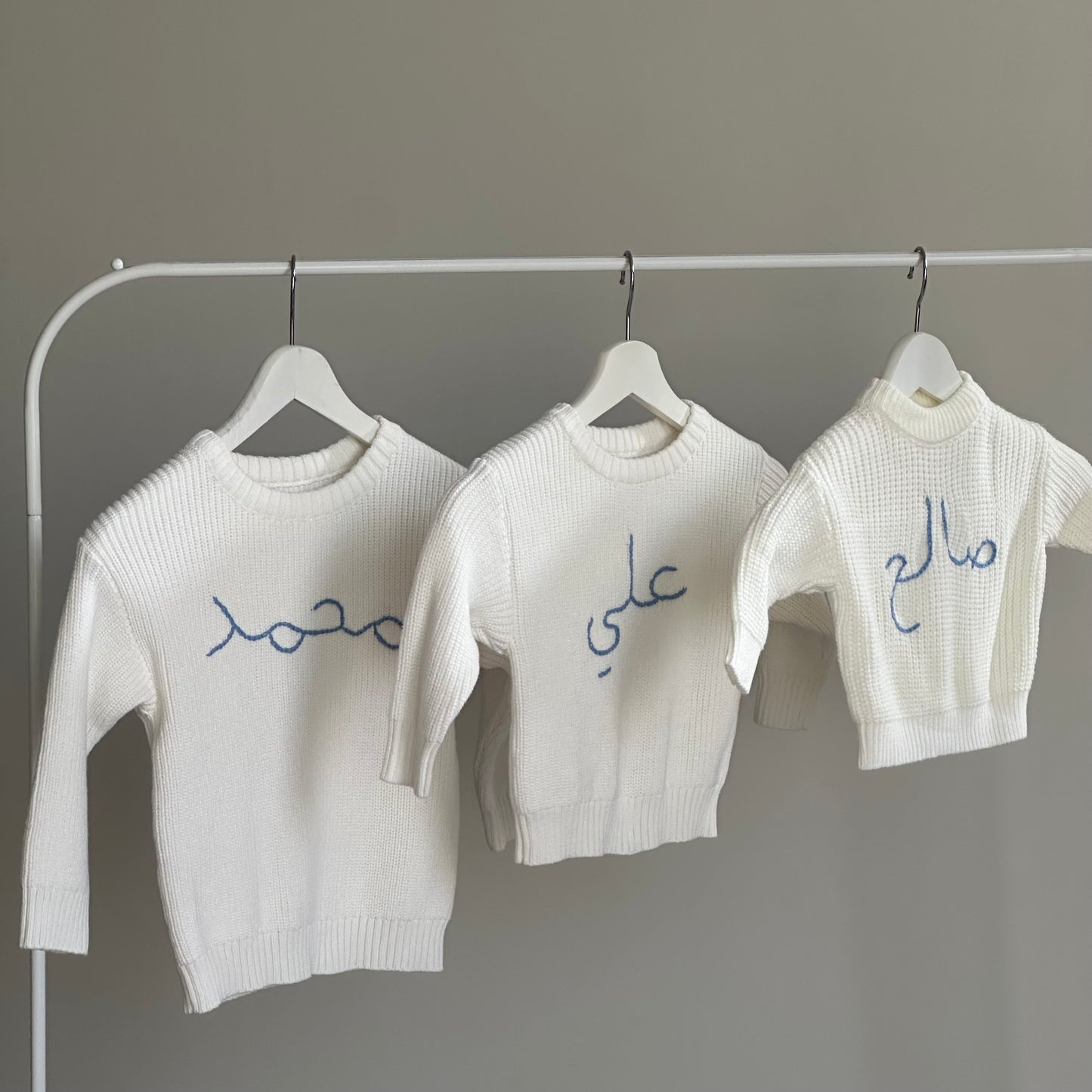 Pure White Knitted Sweater