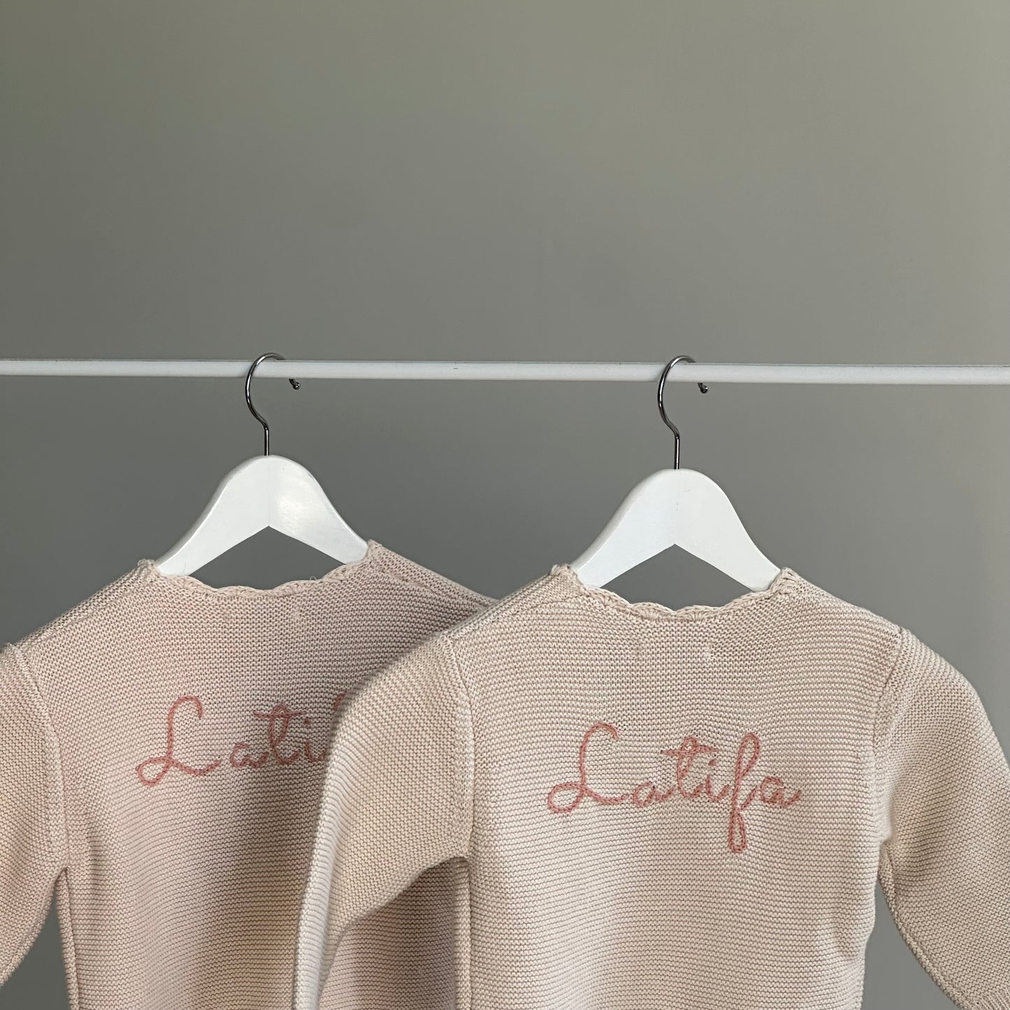 Personalized Knitted Cardigan