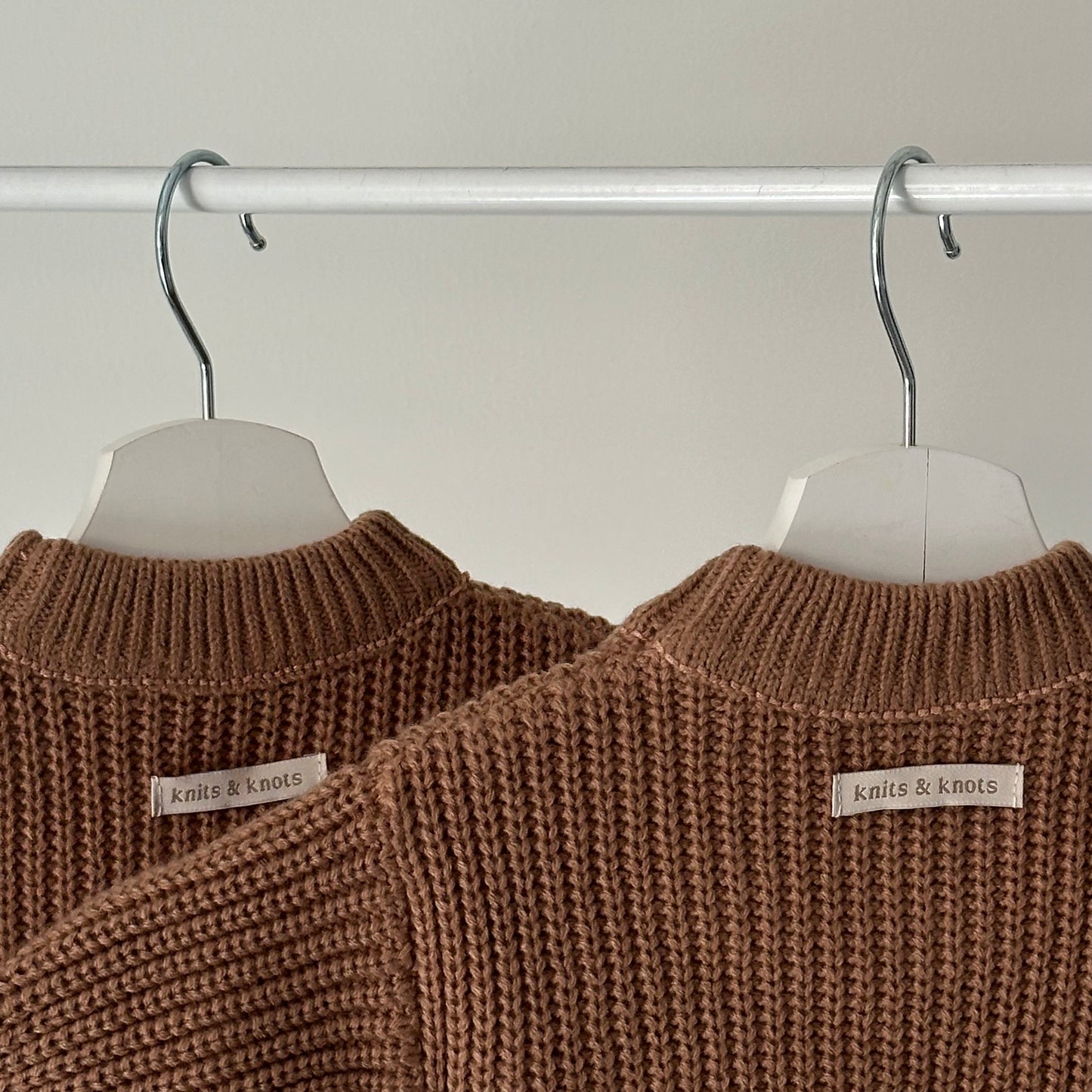 ‘Brown’ Chunky Knit Sweater