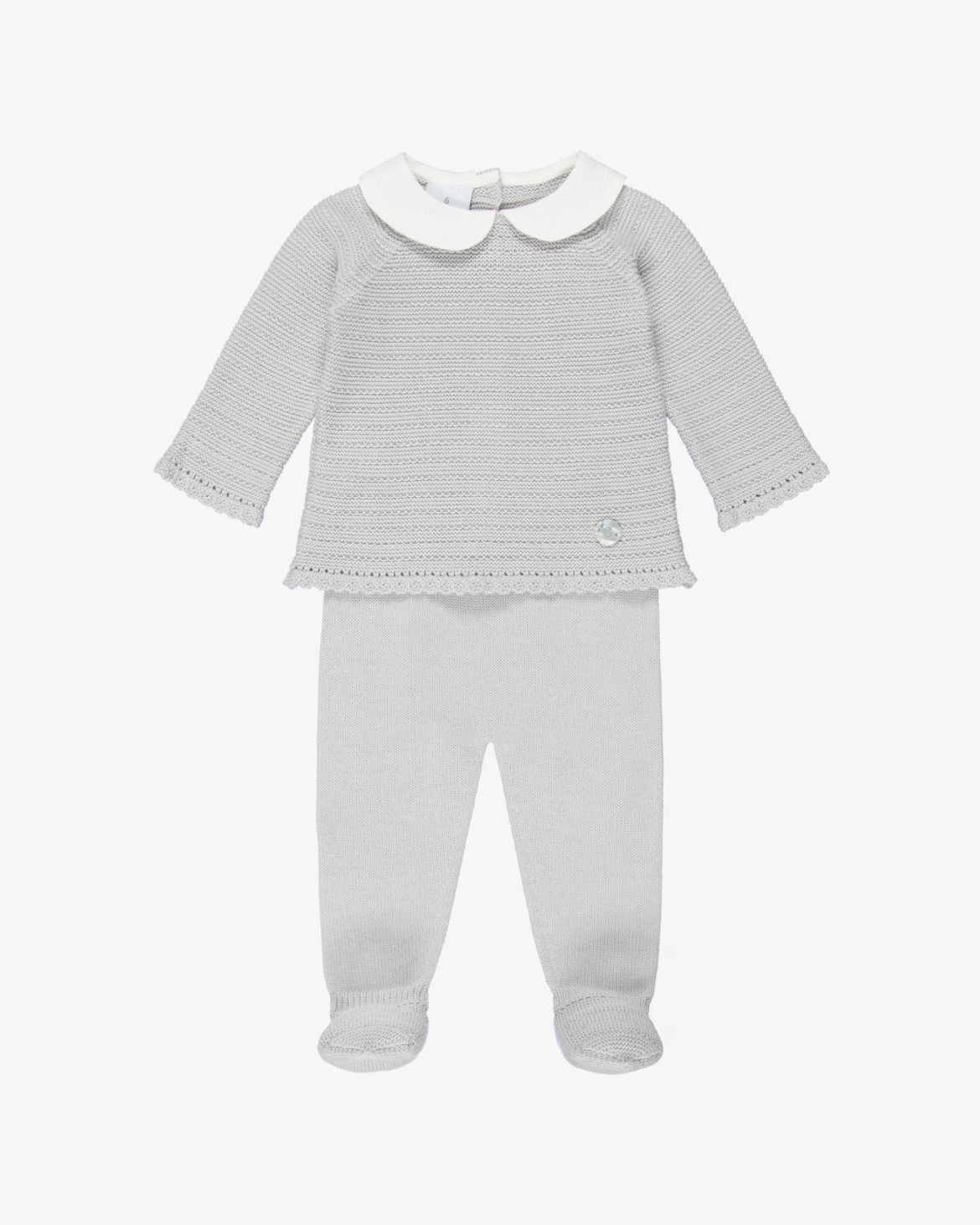 Grey babygrow set