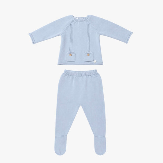 Blue babygrow set