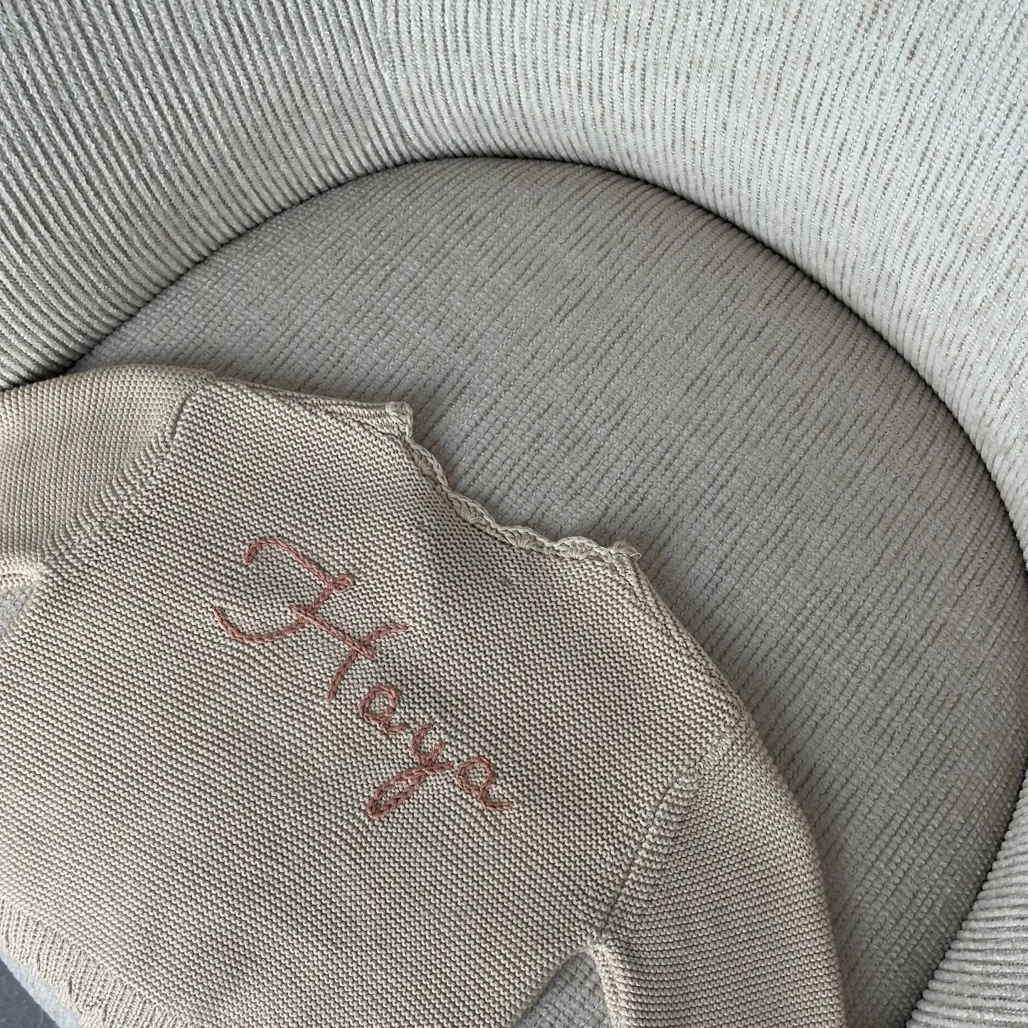 Personalized Knitted Cardigan
