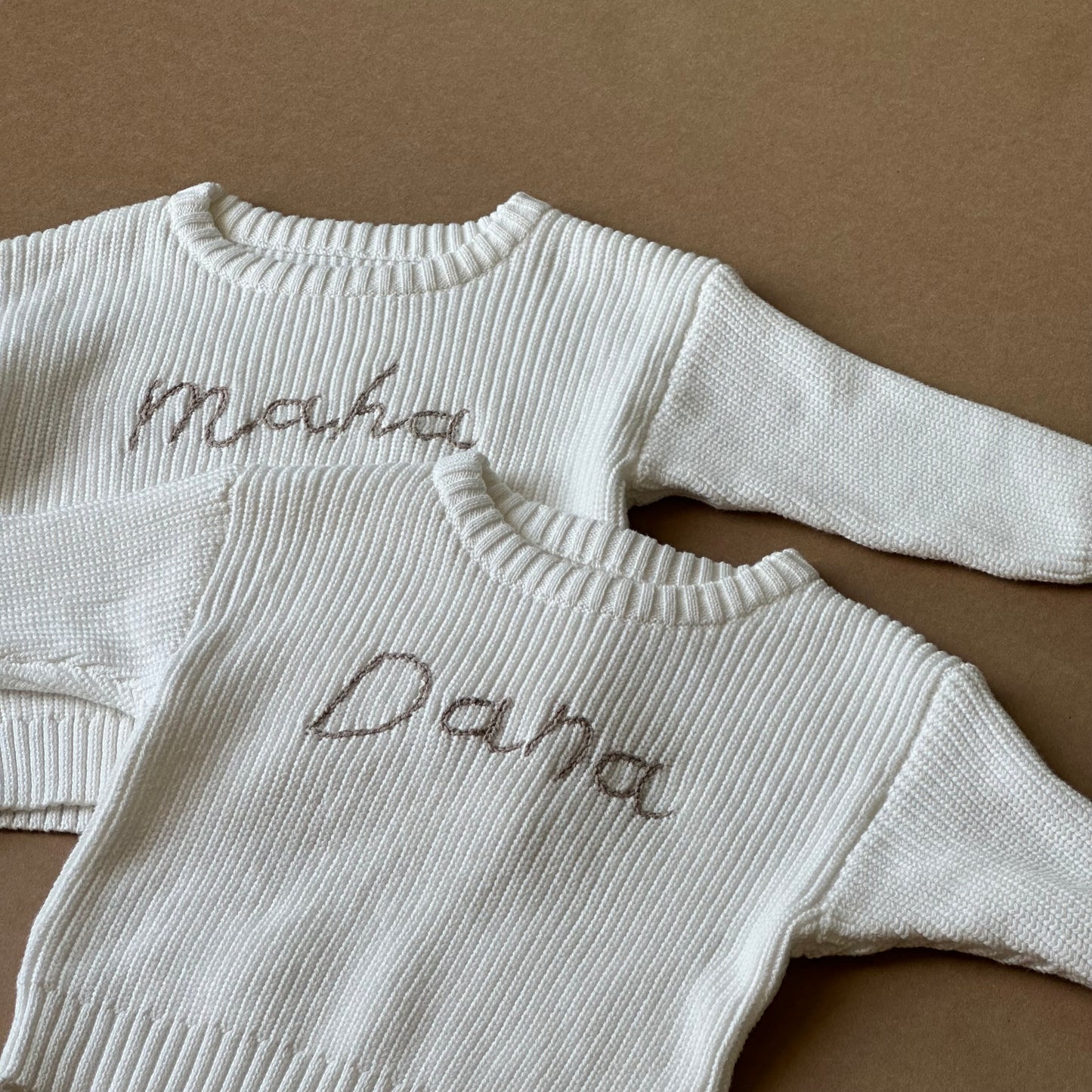 Pure White Knitted Sweater