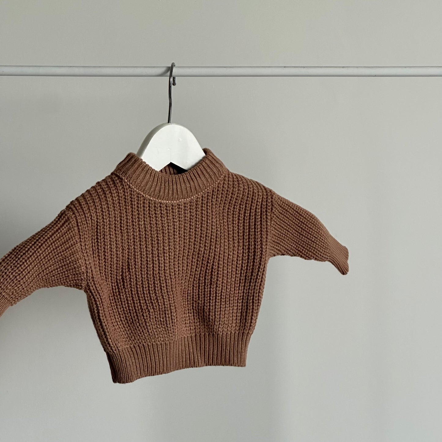 ‘Brown’ Chunky Knit Sweater