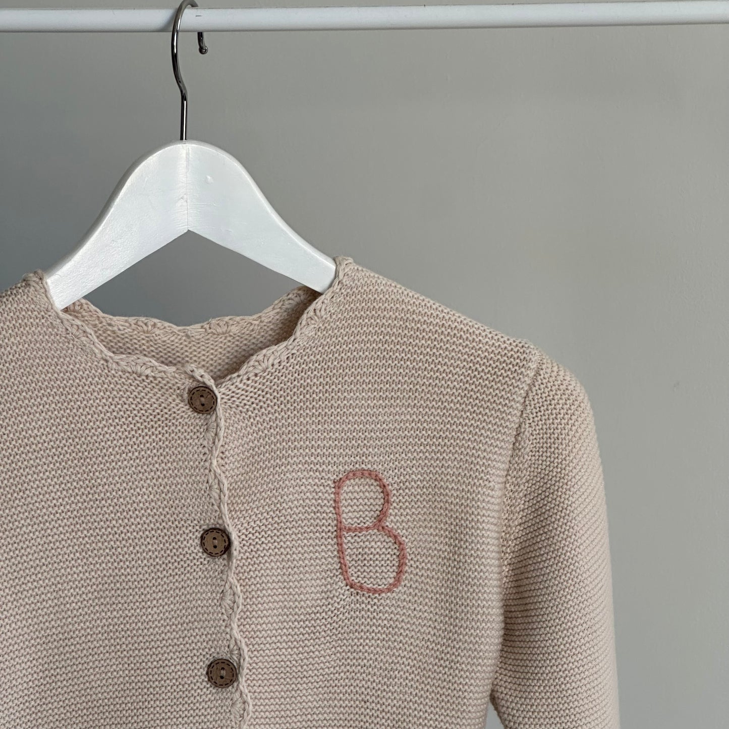 Personalized Knitted Cardigan