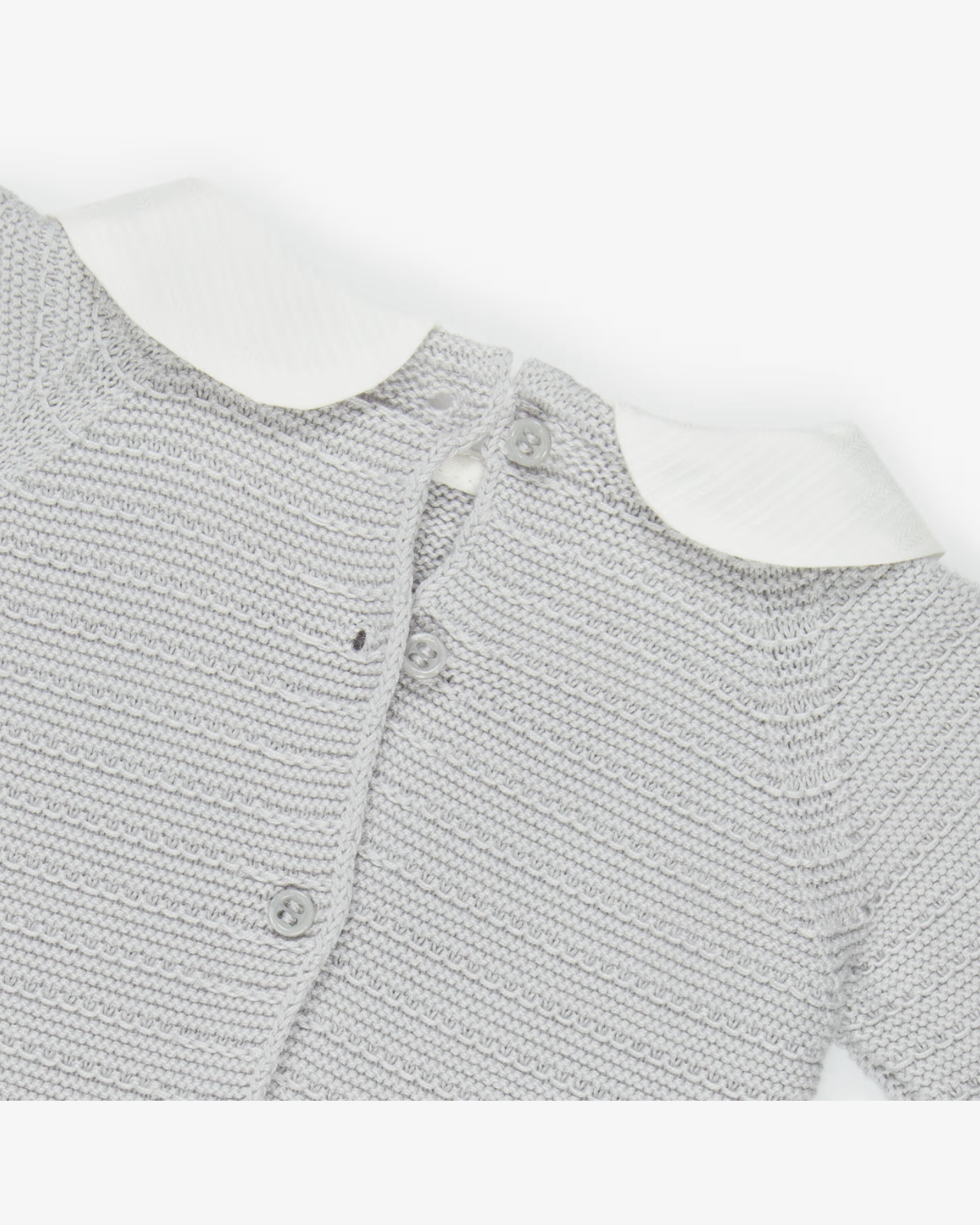 Grey babygrow set
