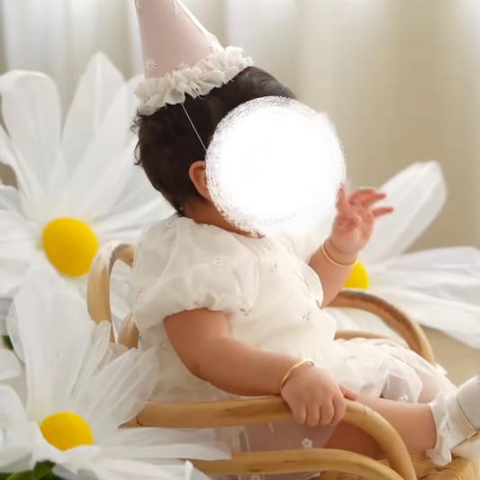 Floral Birthday Hat