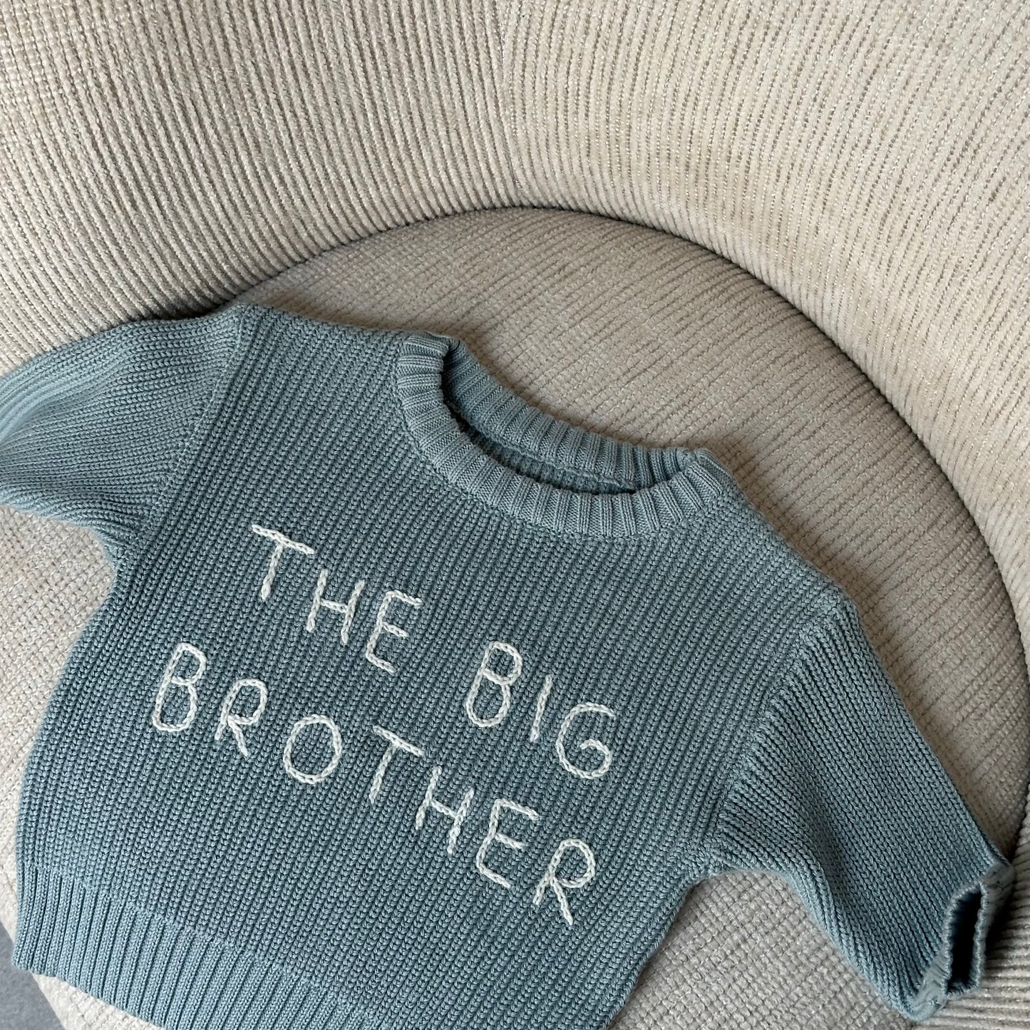 Blue Knitted Sweater