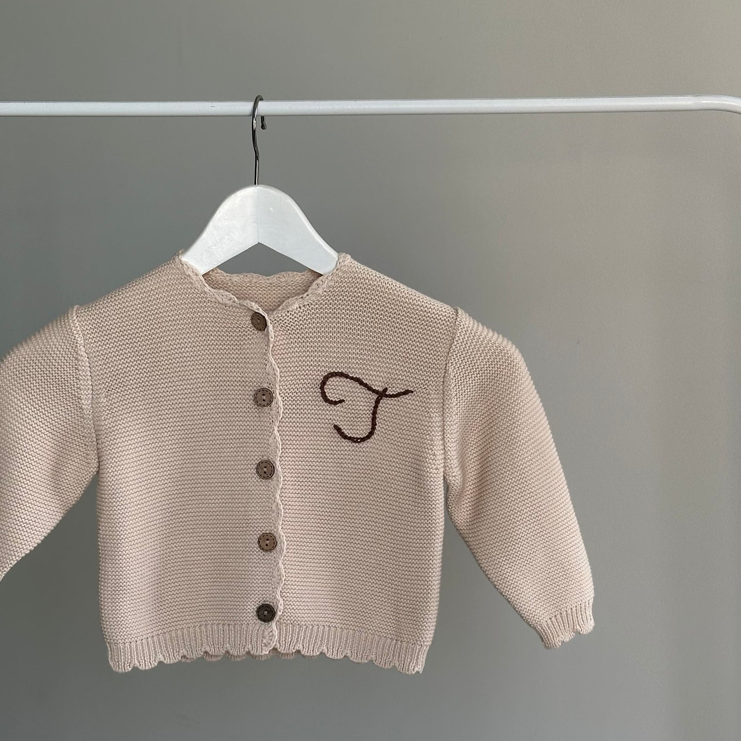 Personalized Knitted Cardigan