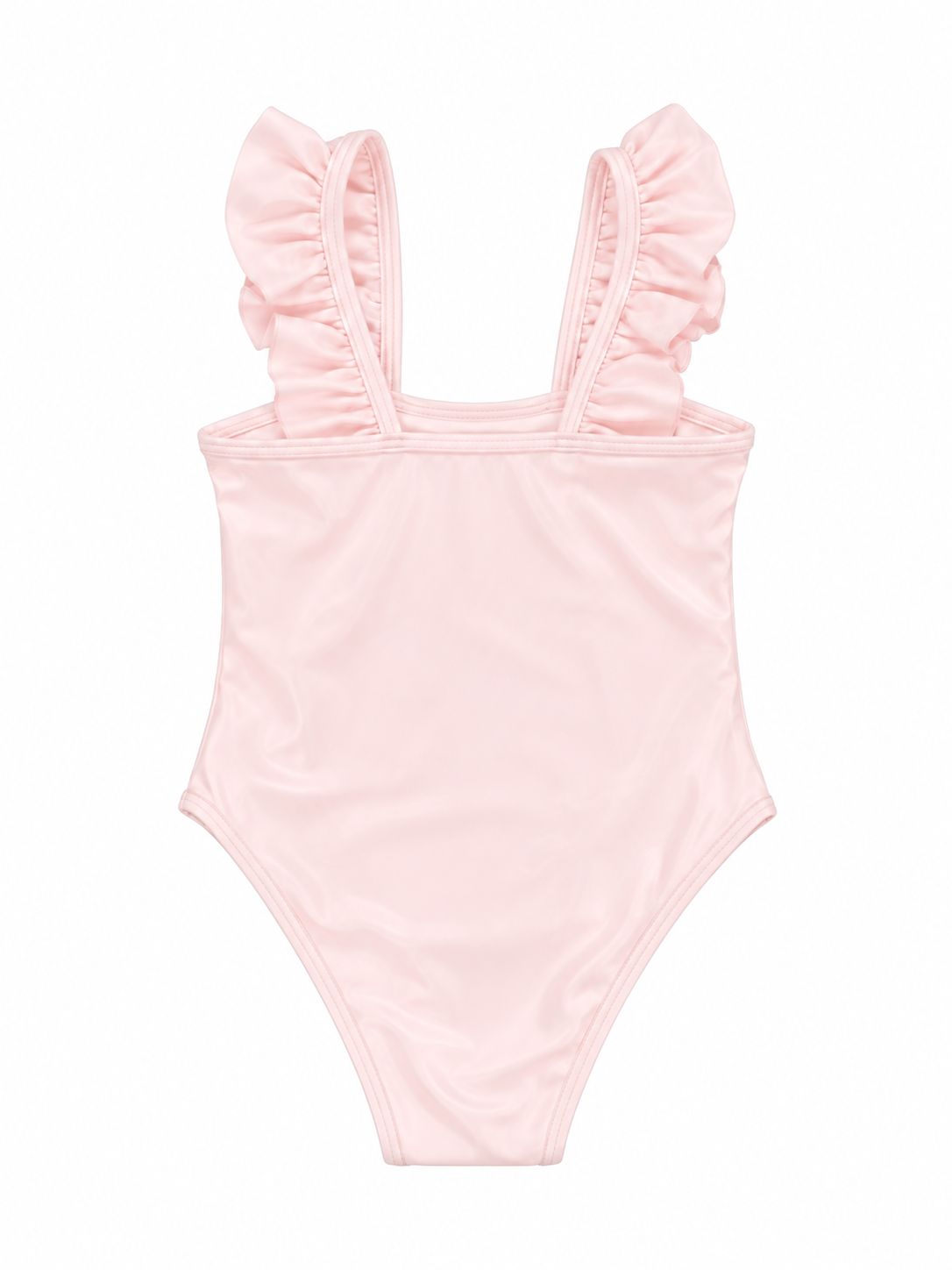 Ruffle Swimsuit -  Pink