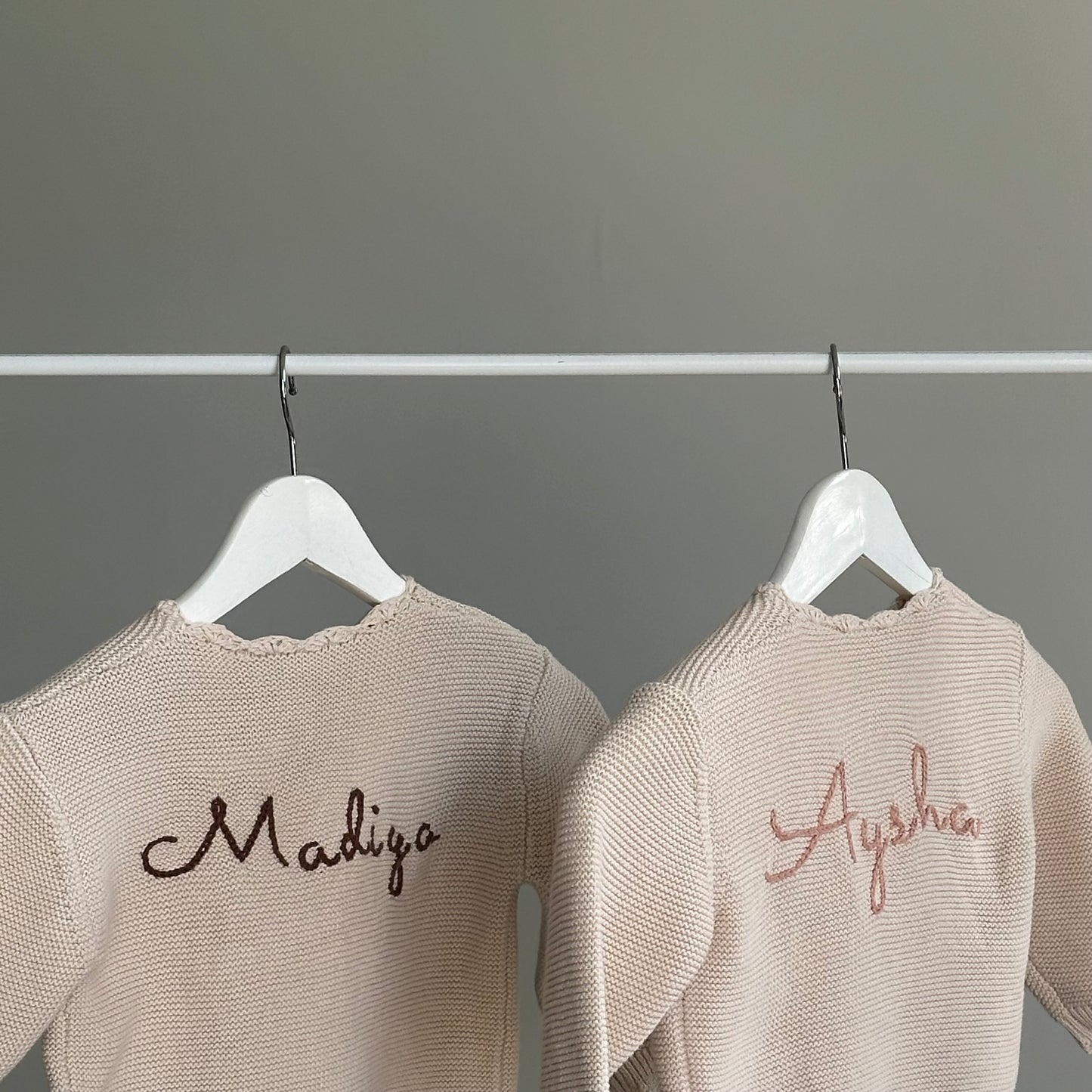 Personalized Knitted Cardigan