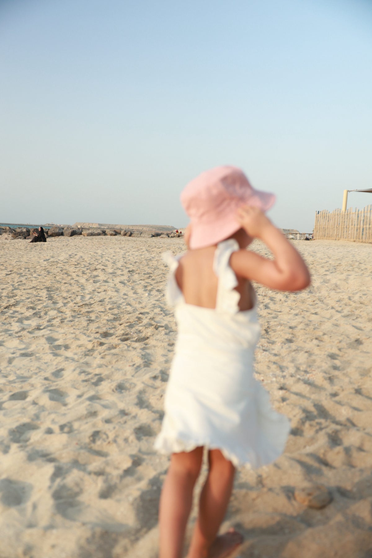 Ruffle Swimsuit - Cream