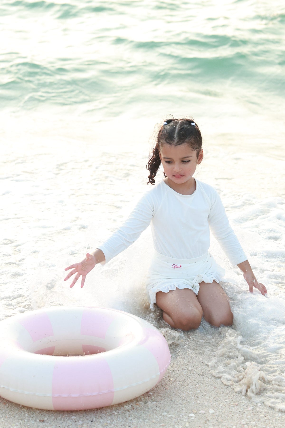 Swim Skirt - Cream