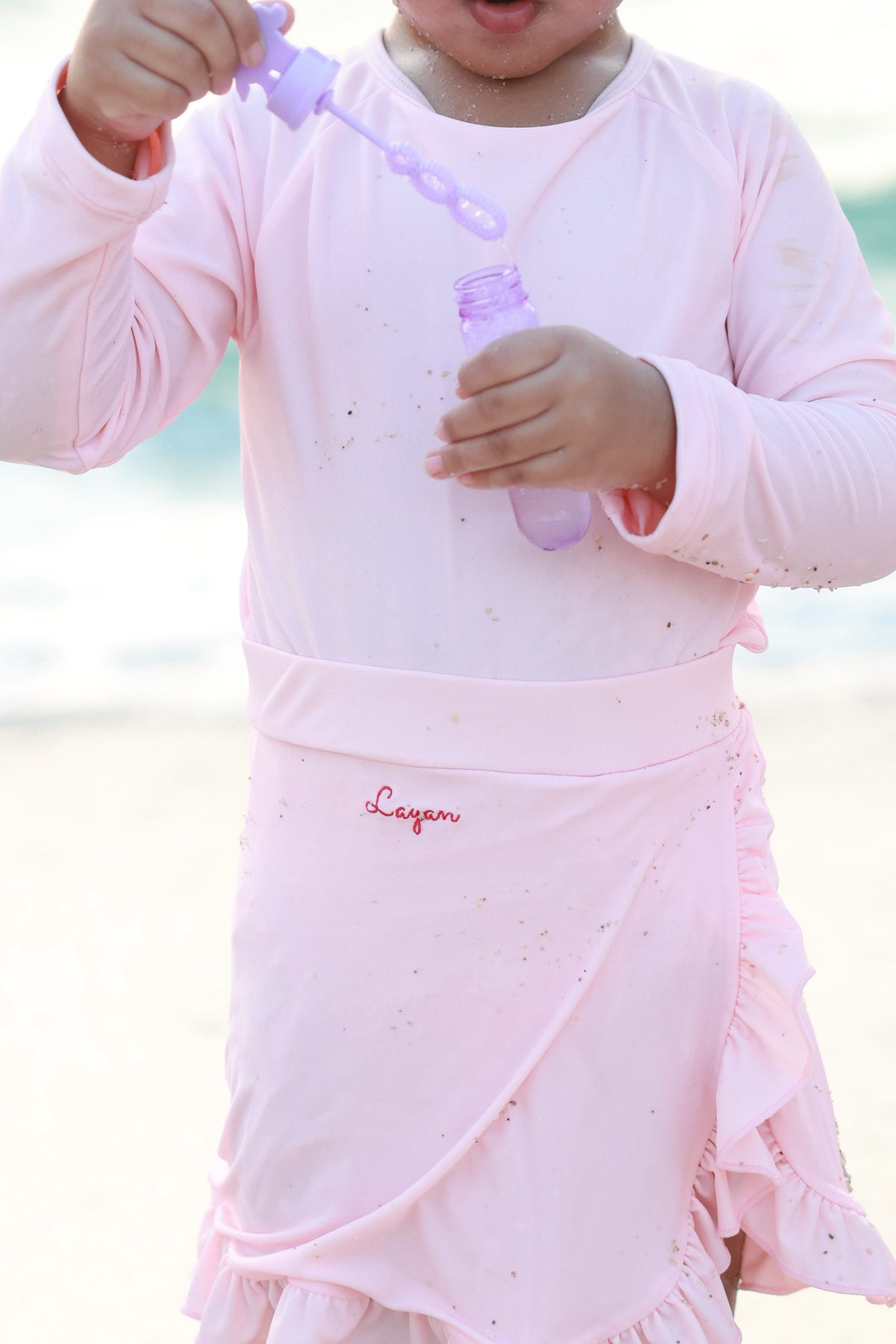 Swim Skirt -  Pink
