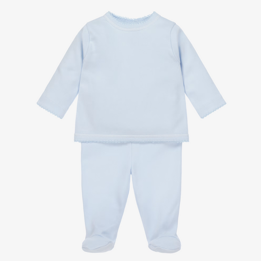 Blue Newborn Babygrow