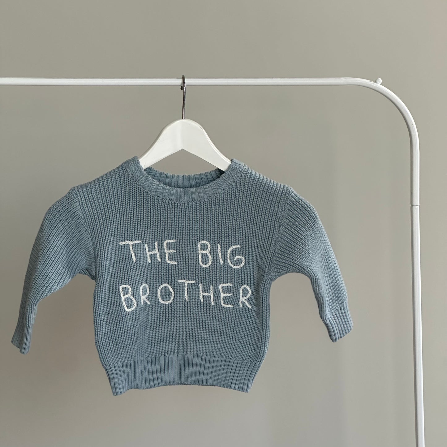 Blue Knitted Sweater