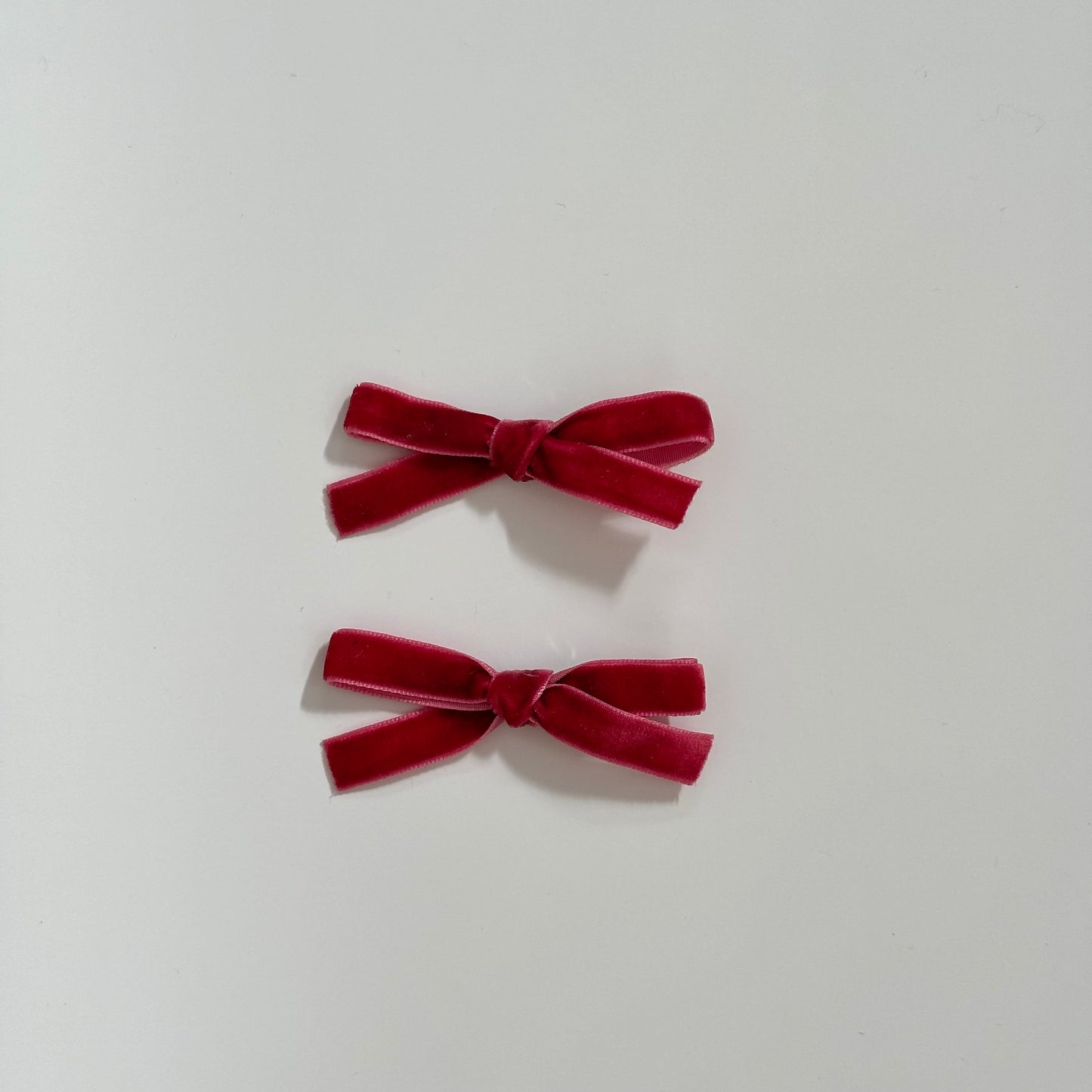 Velvet Ribbon Bow Set