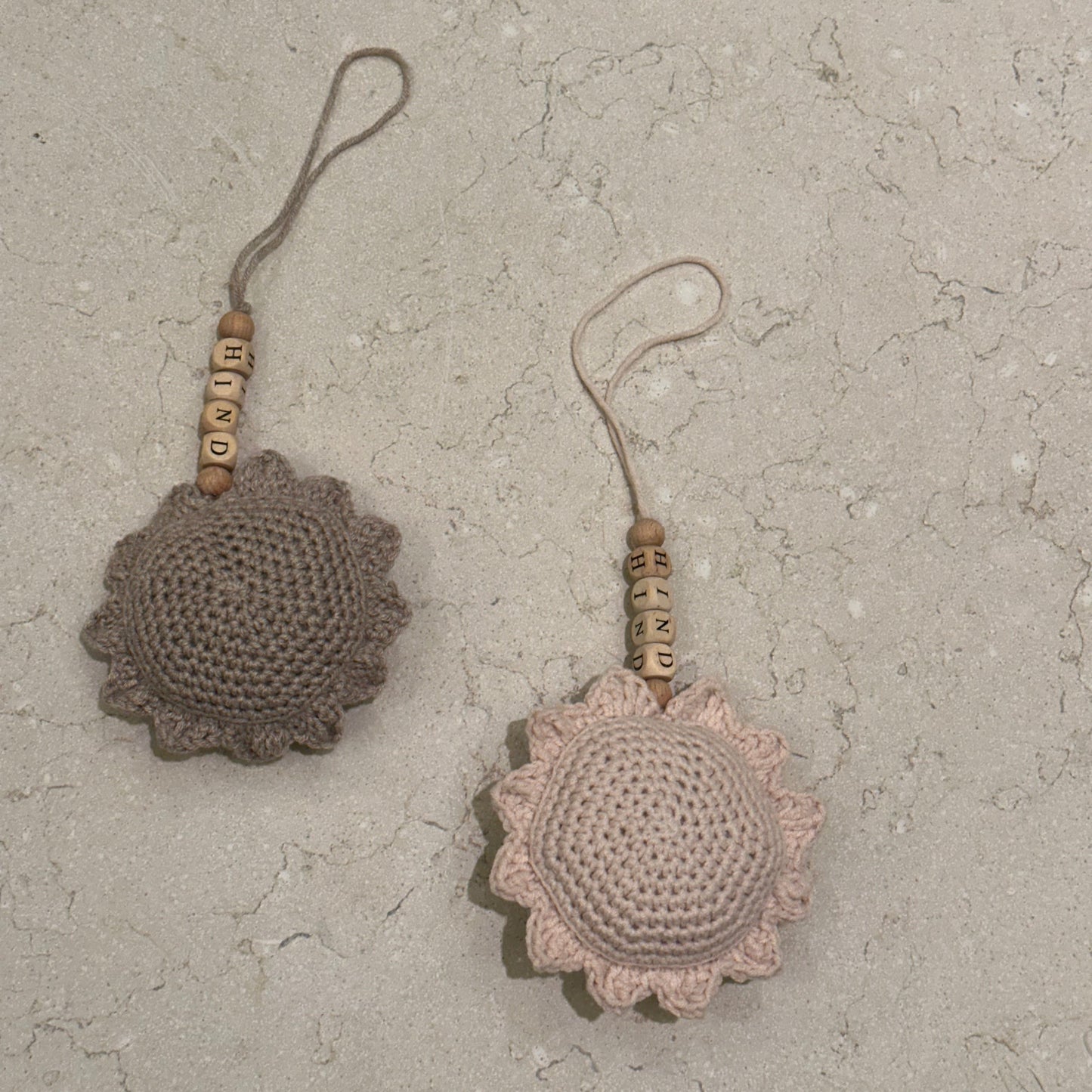 Sun-Flower Pacifier Clip