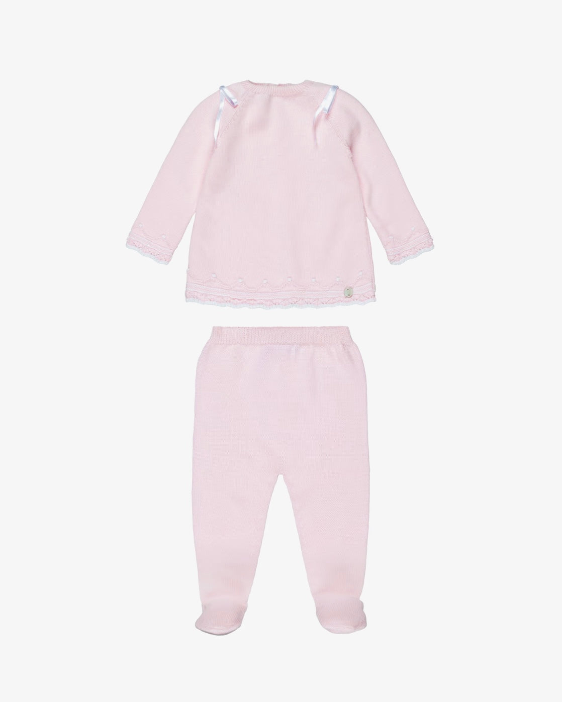Pink babygrow set