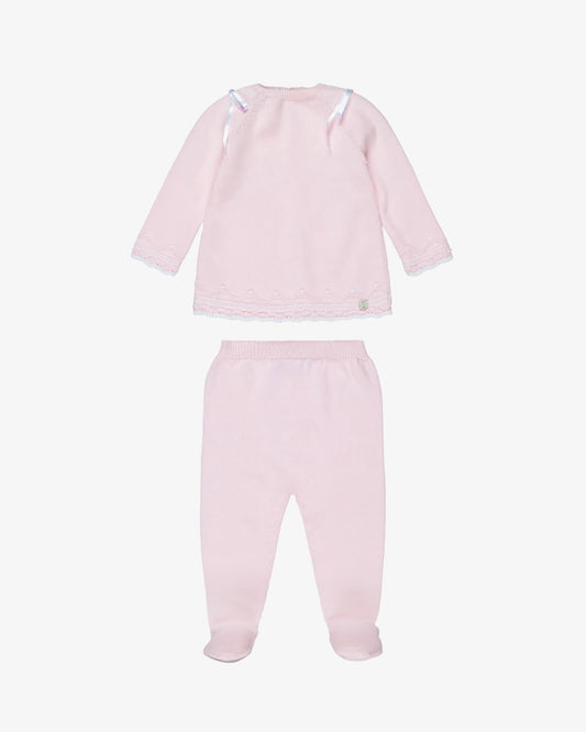 Pink babygrow set