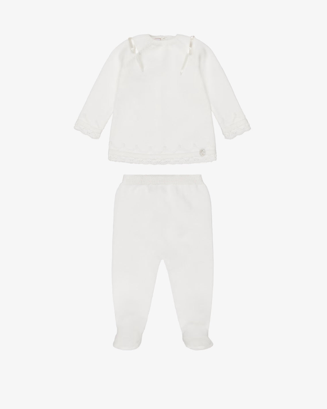 Ivory babygrow set