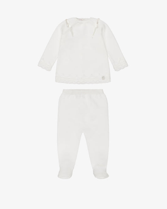 Ivory babygrow set
