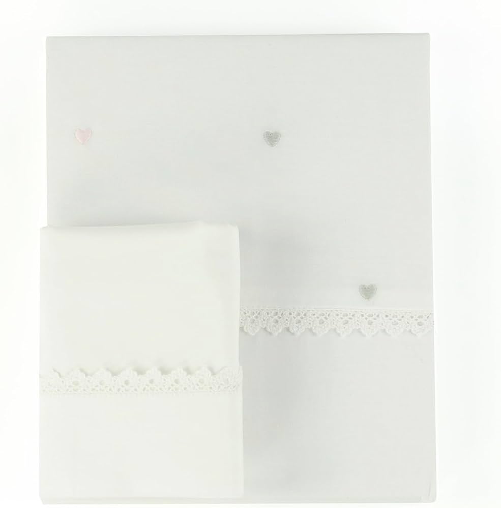 Personalized Hearts Bedding Set